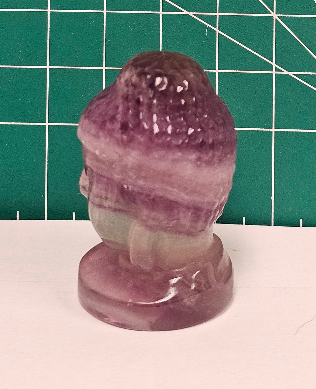 Fluorite Buddah