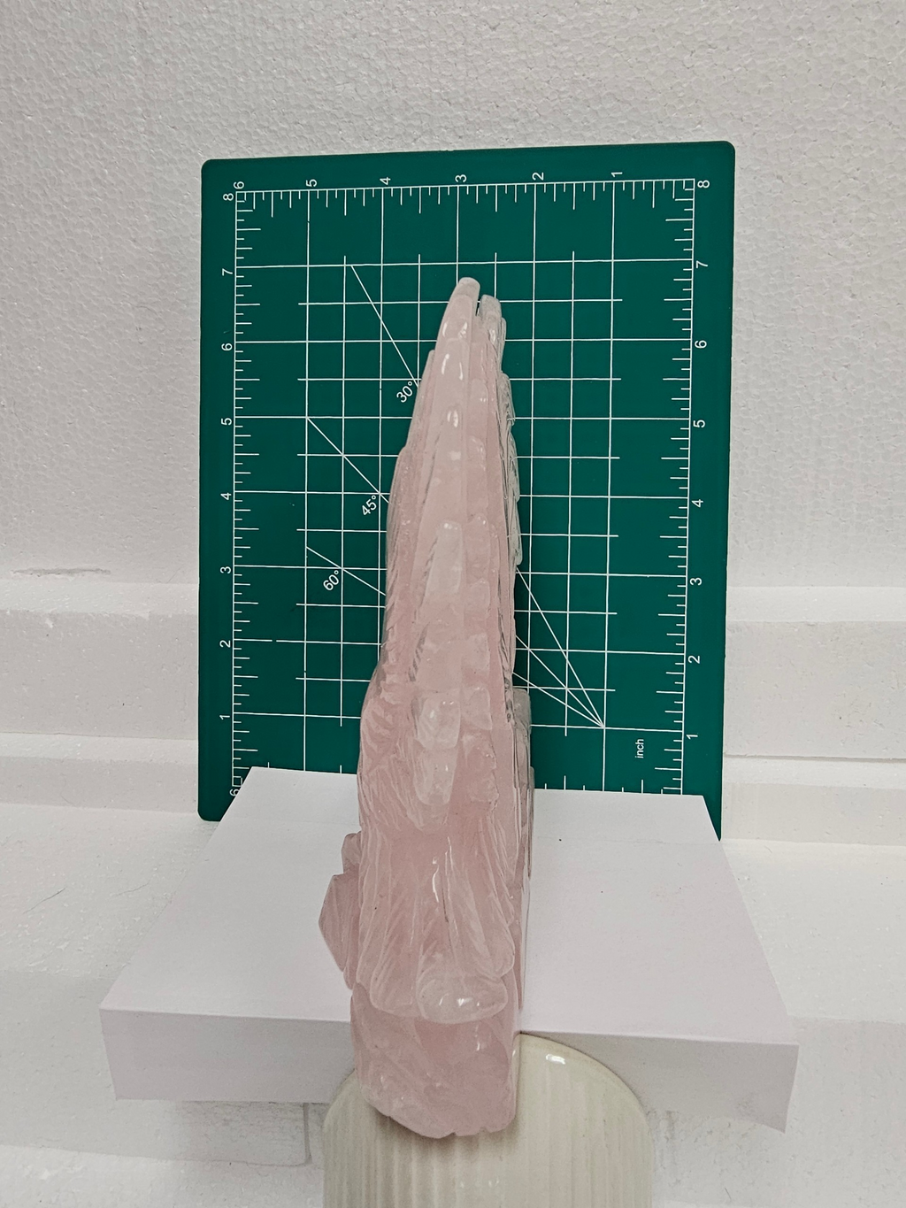 Rose Quartz Eagle